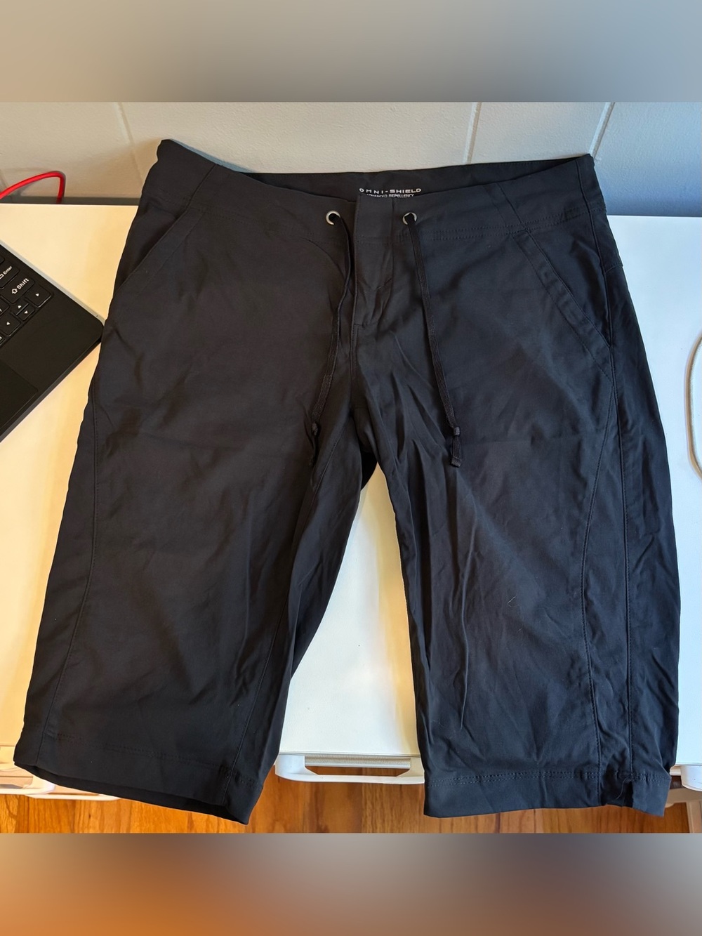 Columbia Black Men's Lightweight Jogger Shorts